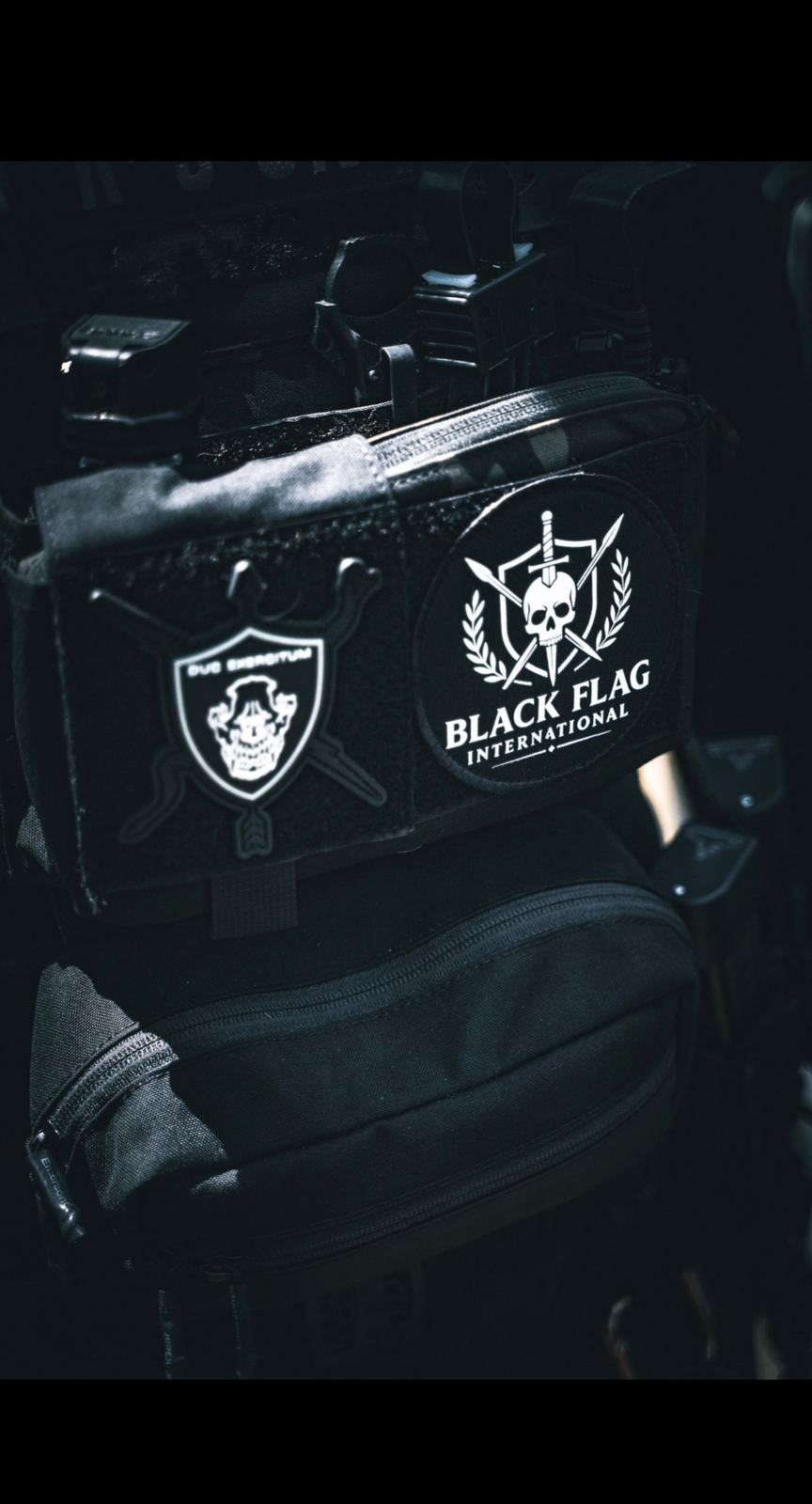 Black Flag Logo Patch